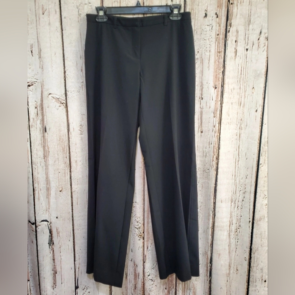 The Limited Women's Size 4 Black Wide-Leg Polyester Blend Dress Pants Slacks EUC